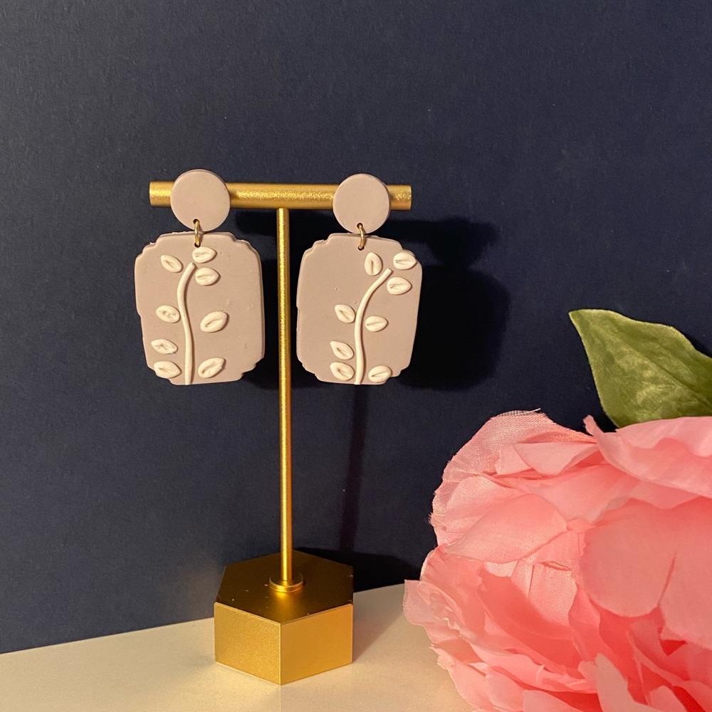 Polymer clay earrings